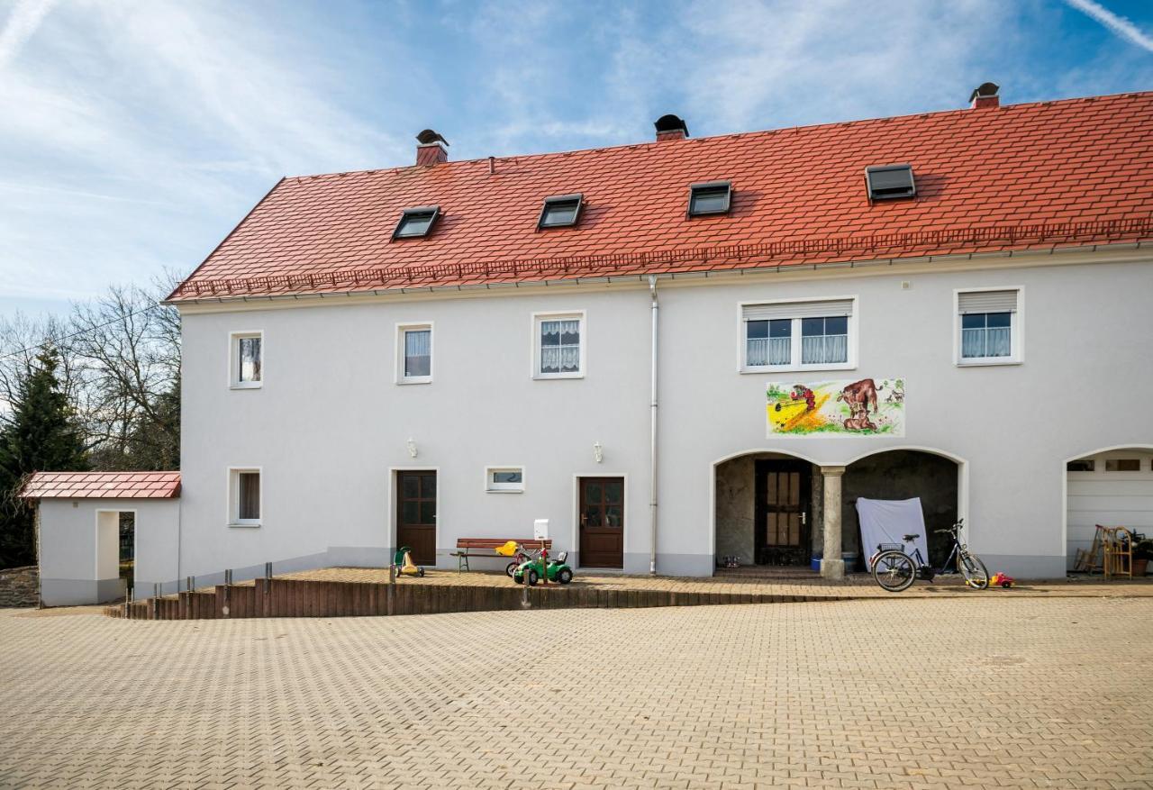 Ferienwohnung Am Bauernhof Oederan ภายนอก รูปภาพ